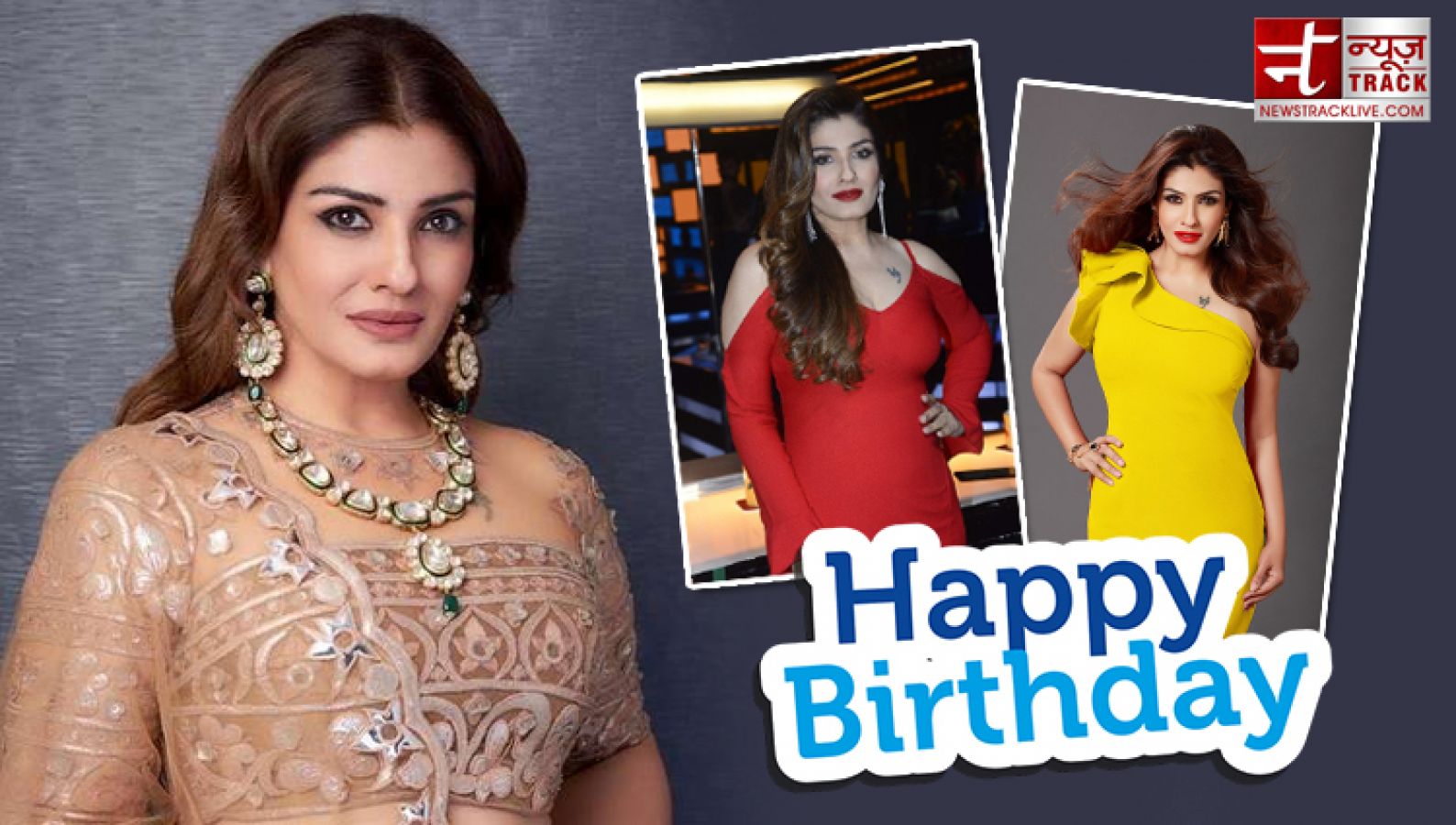 1588px x 900px - Birthday: Raveena Tandon was crazy in love with this actor, has tried to  commit suicide | NewsTrack Hindi 1
