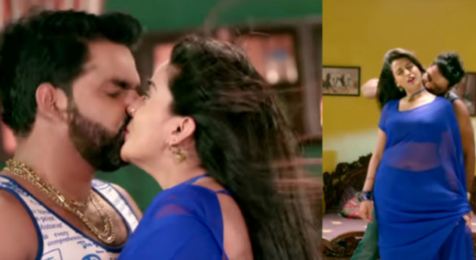 The hot incarnation of Akshara Singh and Pawan Singh came out, here's the  video! | NewsTrack English 1
