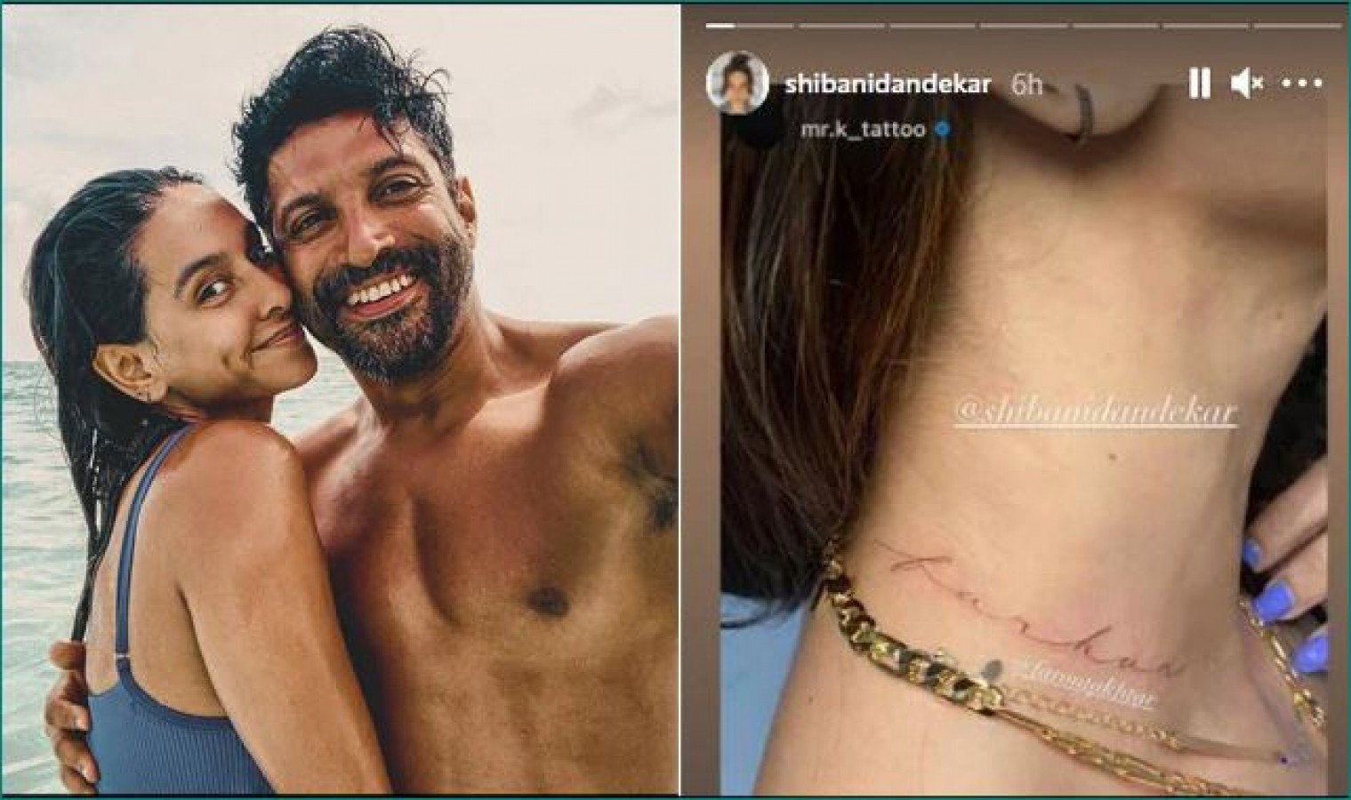 Shibani gets a tattoo of boyfriend's name at this special place on her  birthday | NewsTrack English 1