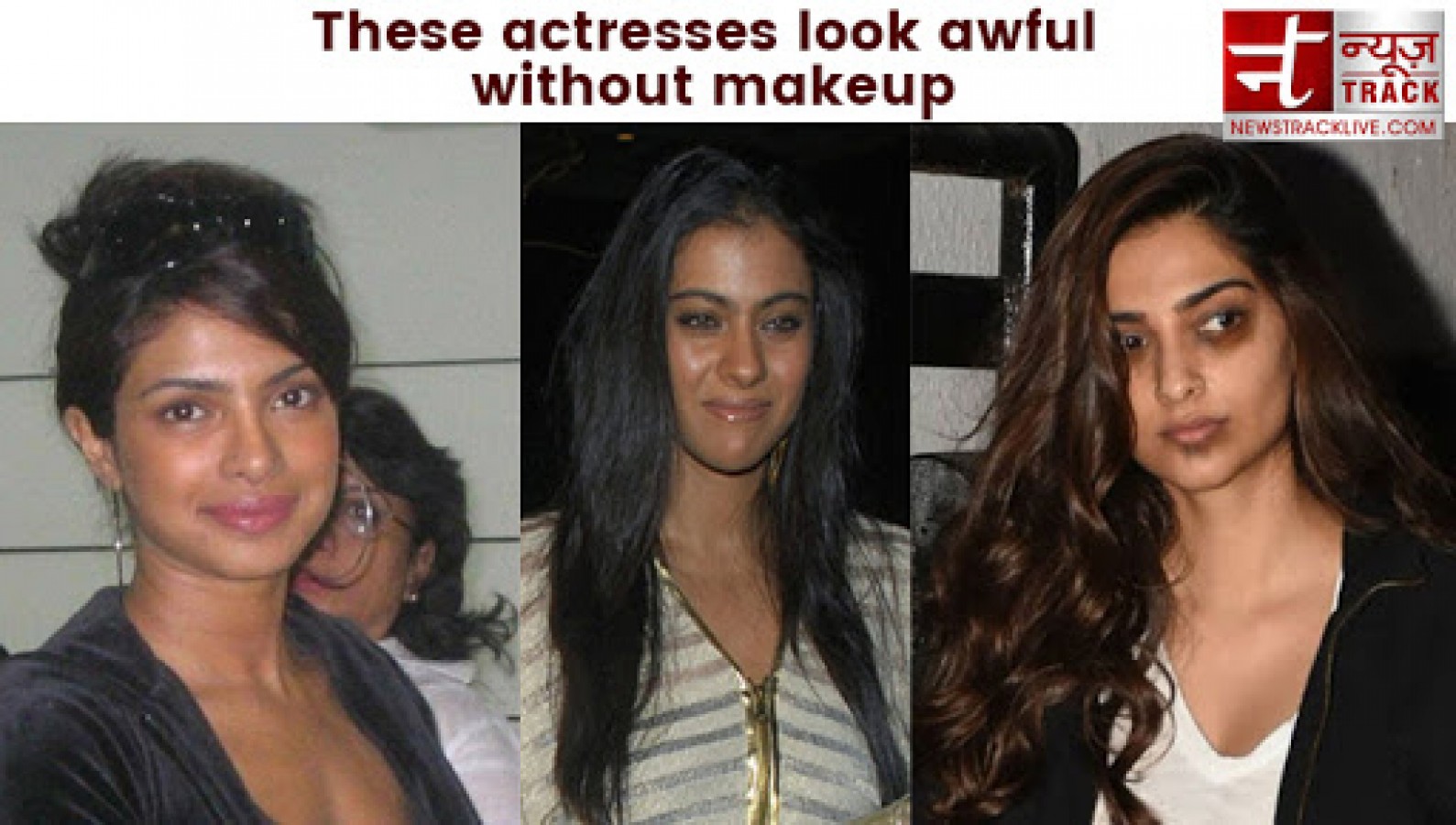 These 7 actresses look awful without make-up | NewsTrack English 1