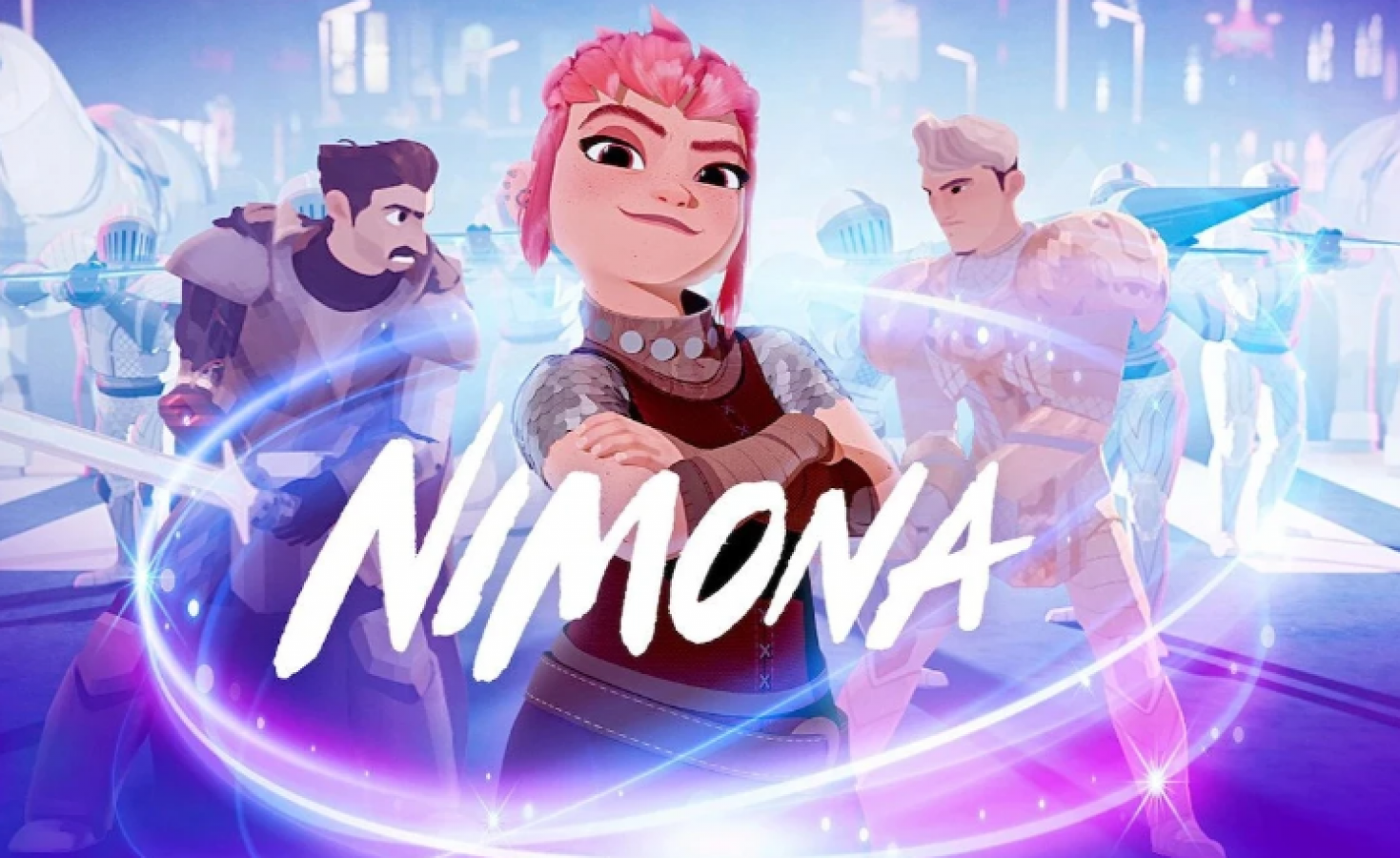 Nimona subverte a fantasia em trailer incrível na Netflix