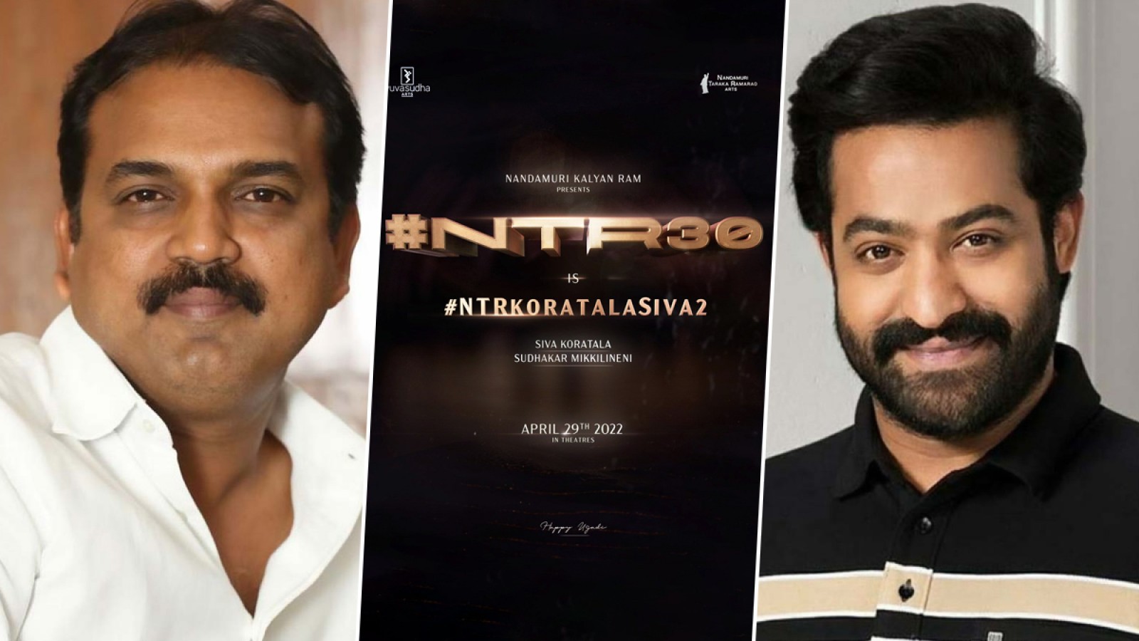 NTR30 : Jr. NTR and Koratala Siva officially confirmed next project together | NewsTrack English 1