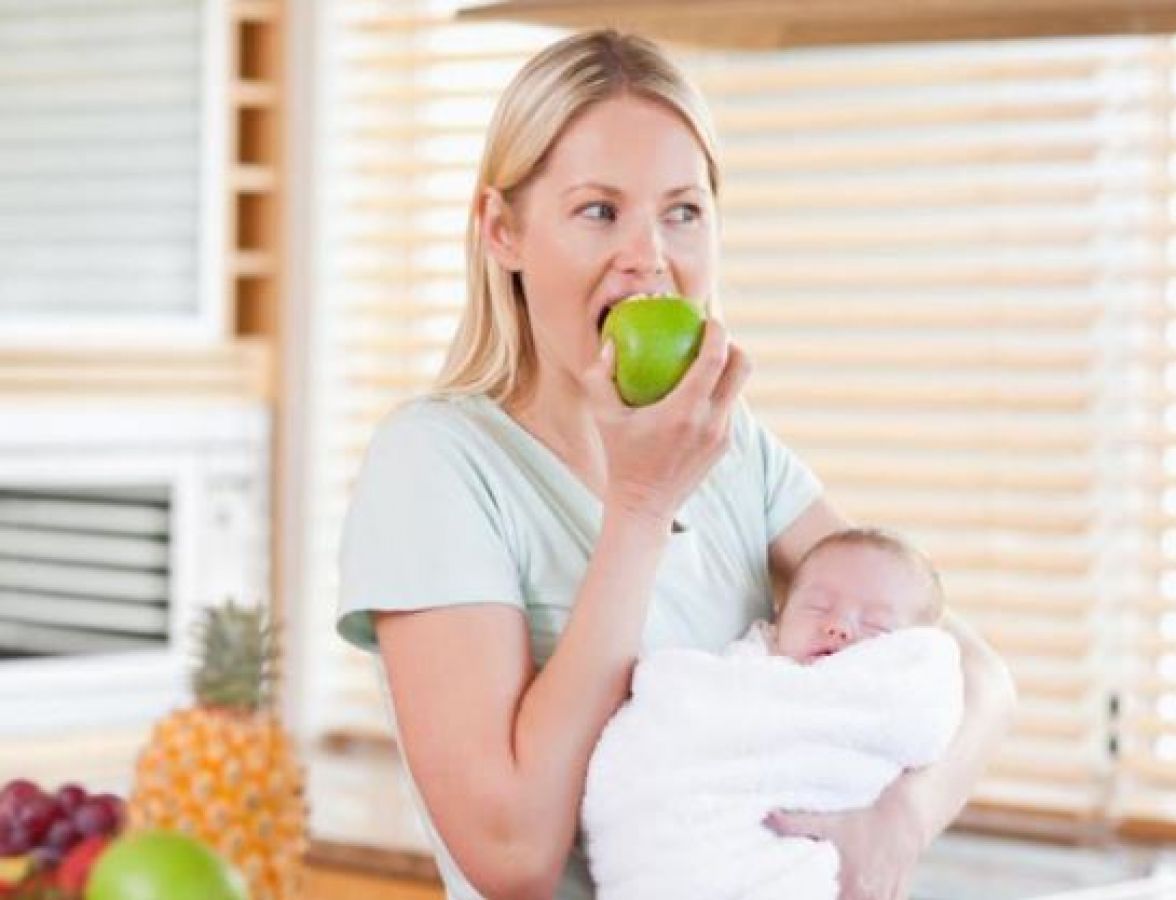 Dieta para madres lactantes de bebés con reflujo