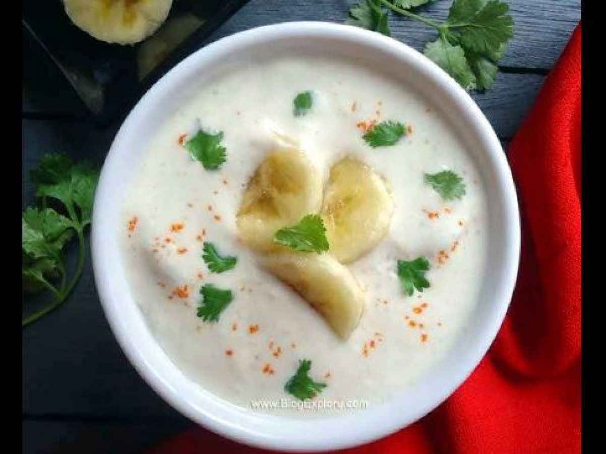 Make and eat banana raita during fasting, will be very delicious |  NewsTrack English 1