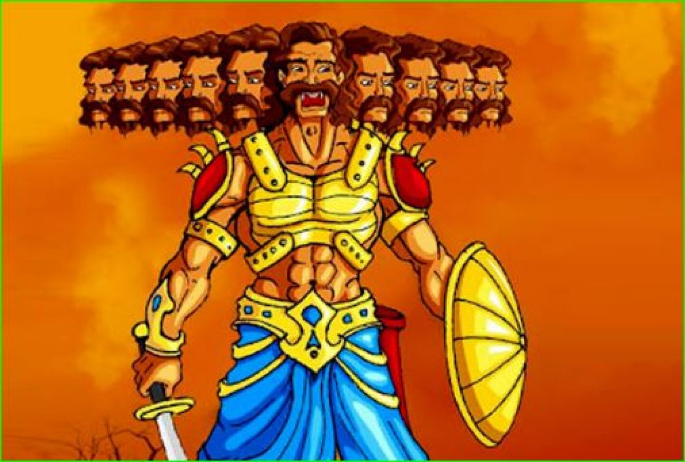 Despite being the son of a sage, Ravana became the king of demons ...