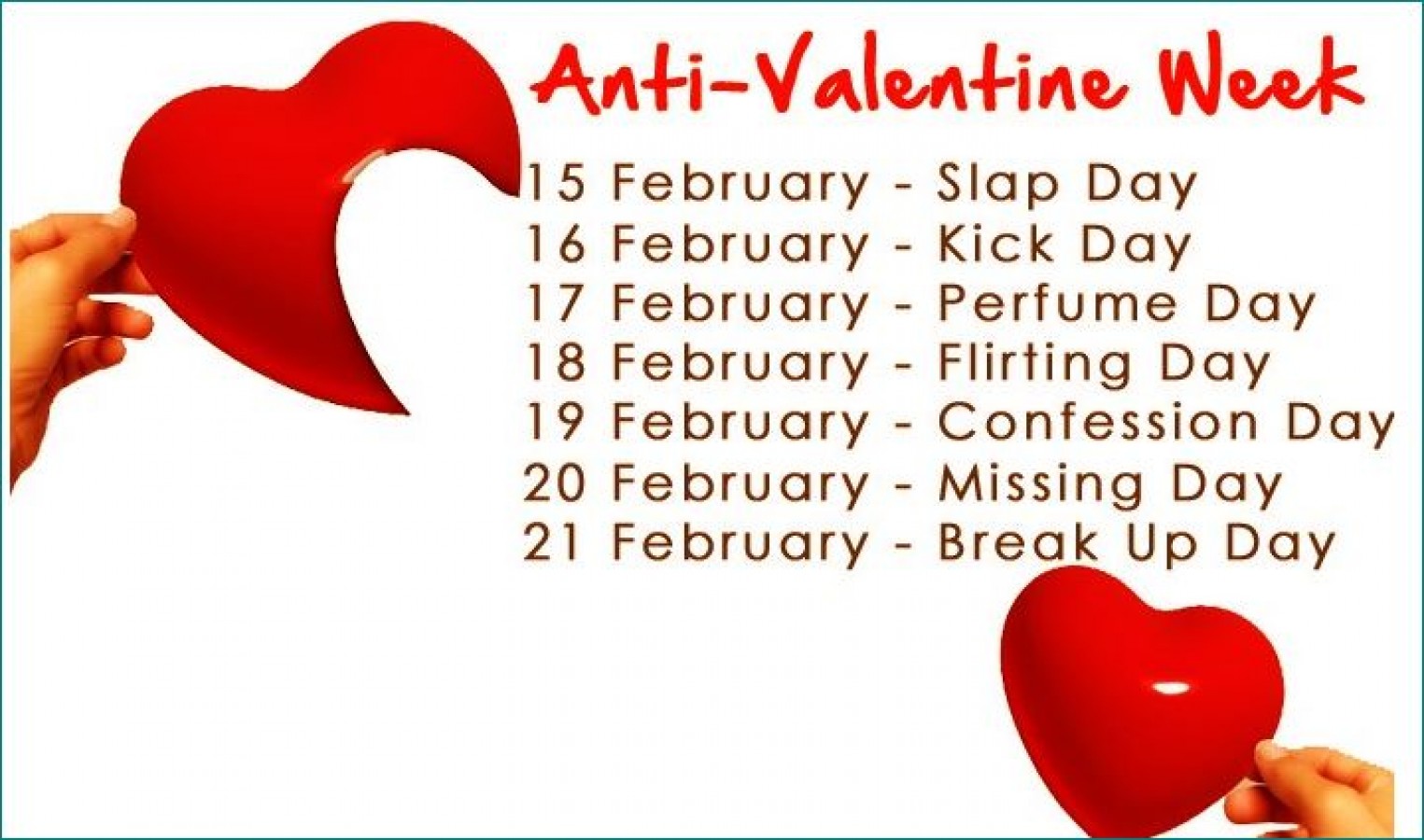 Anti Valentine's Week starts today, Know which day on which date ...
