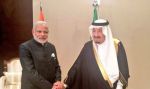 PM Modi arrived Saudi Arabia to meet Saudi King today