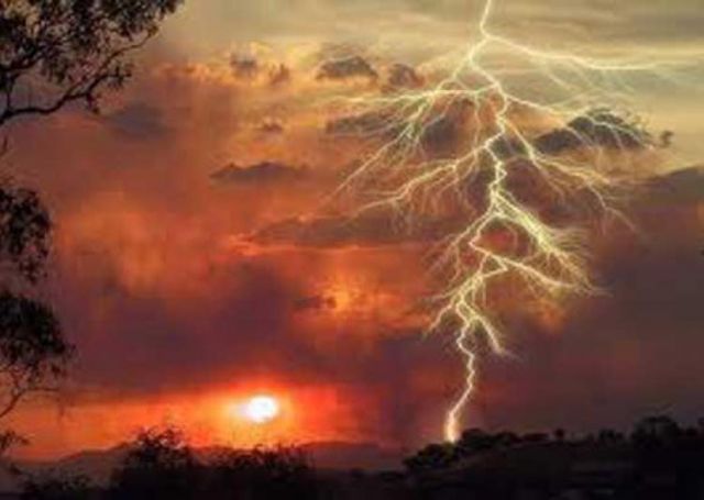 Uttar Pradesh:Two killed in lightning strike