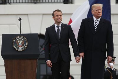 “Don’t want commercial war”, French Pres condemns Trump’s Import tariff
