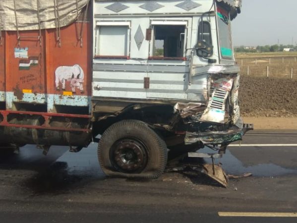 मध्य प्रदेश में NH 3 पर हुआ दर्दनाक हादसा
