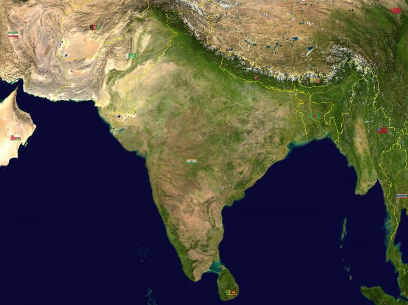 भारत के नक़्शे से गायब हुआ जम्मू कश्मीर !