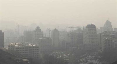 वायु प्रदुषण के कब्जे में ईरान