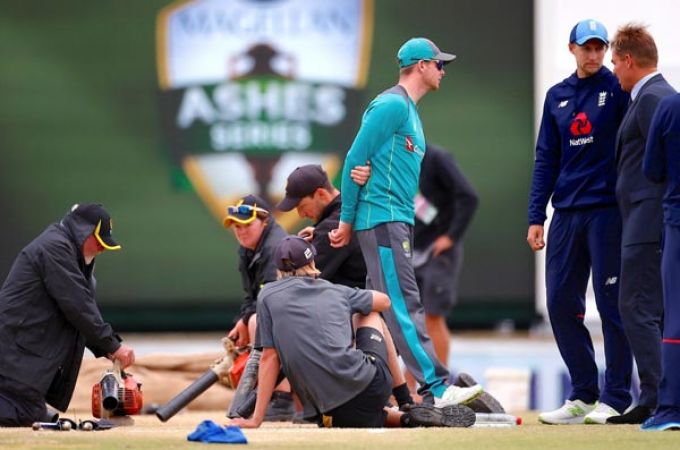Wet pitch in Perth delay Aussies victory: Ashes Series