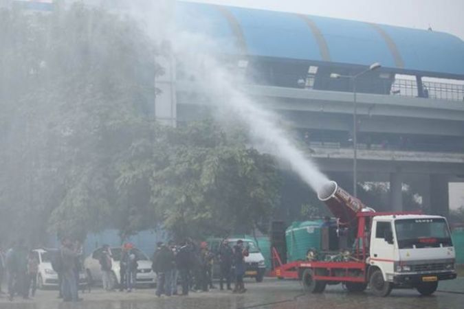 दिल्ली के प्रदूषण के आगे एंटी स्माॅग गन तक बेअसर