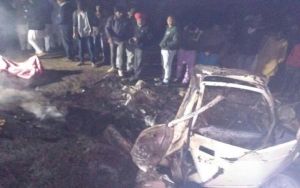 पंजाब में कार बम धमाके में तीन मरे ,दस घायल