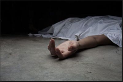 A man after killing his pregnant wife slept beside the dead body