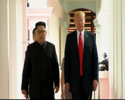 Post  North Korea's warning, Trump  tweets  looking forward to talks with Kim Jong