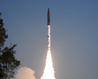 India successfully tested ICBM Agni-5