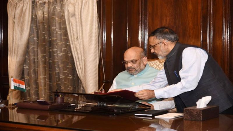 Amit Shah discusses these issues with raw chief and IB Head in a meeting