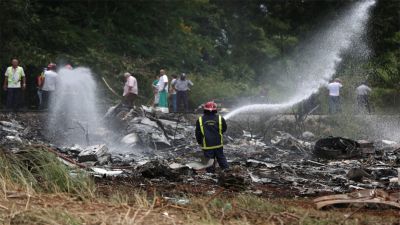 हवाना विमान दुर्घटनाग्रस्त में मरने वालो की संख्या 100 के पार पहुंची
