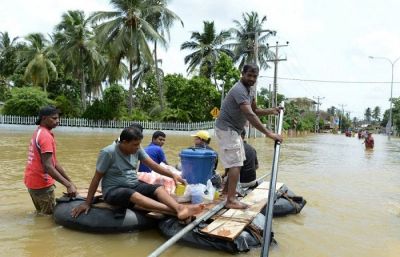 श्रीलंका में आपदा से 122 की मौत, भारत ने भेजी सहायता
