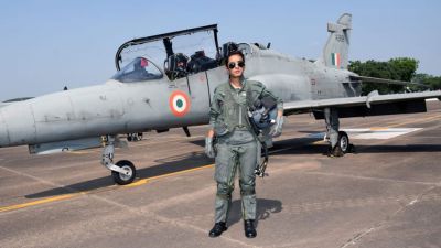 Flight Lieutenant Mohana Singh Hawk became first woman pilot to fly jet