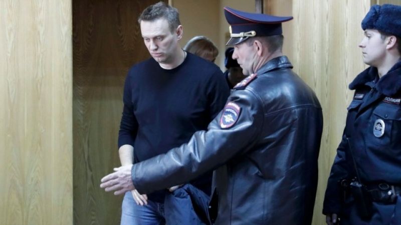 रूस के विपक्षी नेता अलेक्‍सी फिर गिरफ्तार