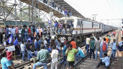7वां वेतन आयोग: अब रेलवे कर्मियों ने दी ट्रेन रोकने की धमकी