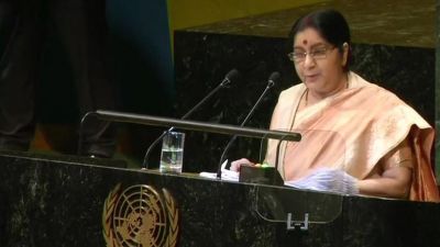 सुषमा स्वराज ने यूएन में पाकिस्तान के आतंकवाद का गढ़ होने सबूत गिनाए