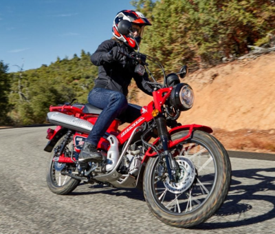 Honda has unveiled the Trail 125 for international markets in its 2023 iteration.