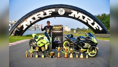 Motorsport riders from Bengaluru dominate in the MMSC FMSCI Indian National Motorcycle Drag Racing Championship