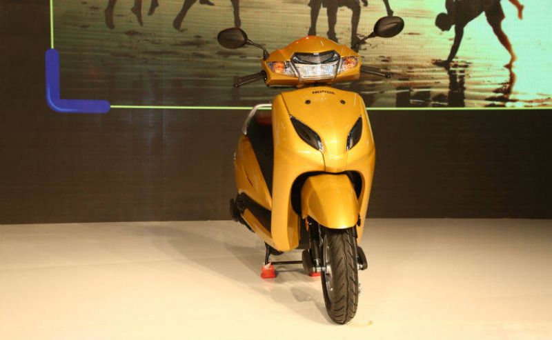 Honda Motorcycles remove curtain from Activa 5G in Auto Expo 2018