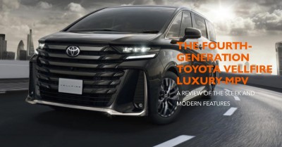 The fourth-generation Toyota Vellfire luxury-MPV has been revealed