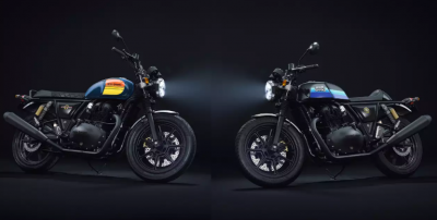 The 2023 Interceptor and Continental GT 650 versions have been made public by Royal Enfield