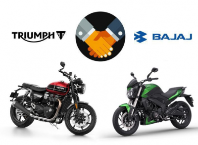 A new roadster motorbike is being developed by Triumph and Bajaj Auto in India