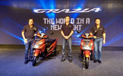 Honda launched its 125cc stylish scooter grazia in India