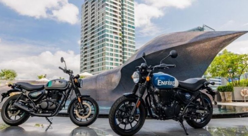The brand boasts that sales of the Royal Enfield Hunter 350 have reached ‘unprecedented response’
