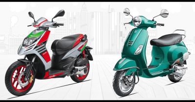 Great cashback, Insurance and warranty available at Vespa and Aprilia scooters