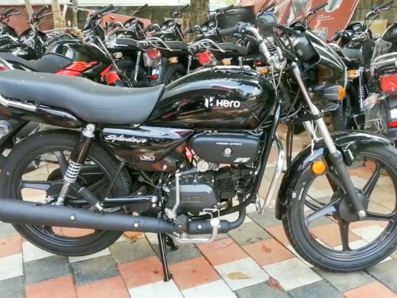 hero black splendor price