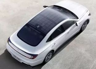 Hyundai Sonata hybrid car with solar roof charging launched