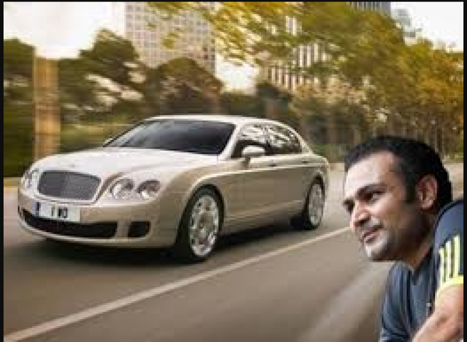 Star cricket Virender Sehwag is known for his collection of luxury cars,  see here! | NewsTrack English 1