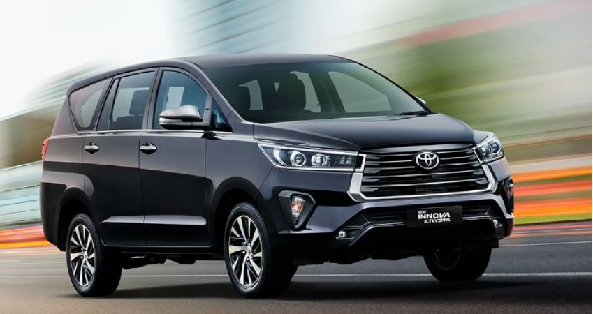 Toyota Innova to stop Diesel Bookings, New Bookings will commence in Jan 2023
