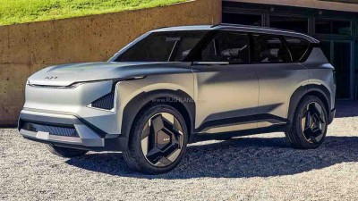 Sustainable Luxury: The All-New Kia EV5 Electric SUV Shines