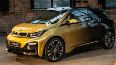 The all new Gold dust coated, BMW i3s And i8 Starlight