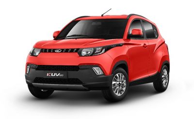 Here is Mahindra's New KUV 100, Spotted for the First Time with its Features