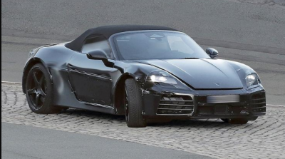 The brand-new Boxster EV will soon be unveiled by Porsche