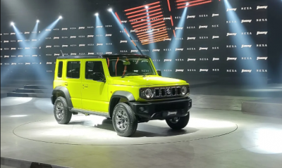 The eagerly awaited Jimny 5-door version is now being produced by Maruti Suzuki in India