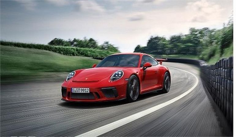 Porsche launches its new car in India