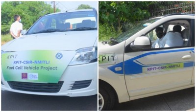 CSIR-KPIT successfully test run hydrogen based car