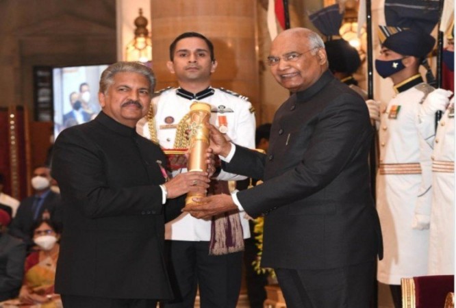 पद्म पुरस्कार से सम्मनित किए जाने पर बोले आनंद महिंद्रा- 